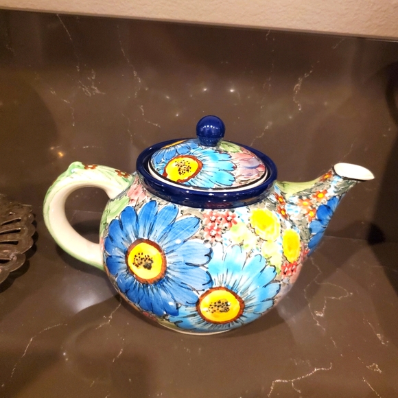 Unikat Ceramic Boleslawiec Artistic Teapot. - Picture 6 of 14